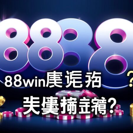 88win好嗎：一個值得信賴的博彩網站？